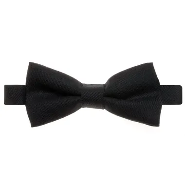 Bow Tie Plain Black - Lochcarron