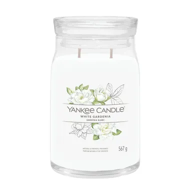 White Gardenia Signature Large Jar - Yankee Candle