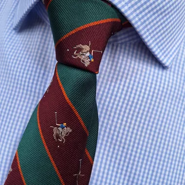 Polo Stripe Tie - Atkinsons